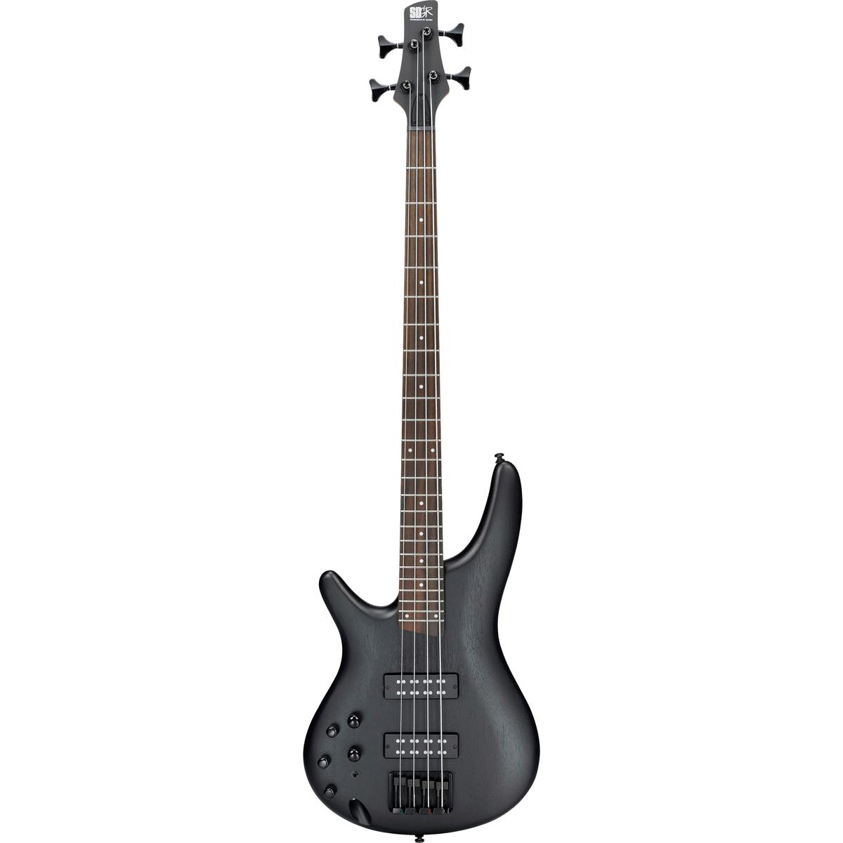 

Ibanez SR300EBL SR Standard Electric Bass Left-Handed Guitar, Weathered Black