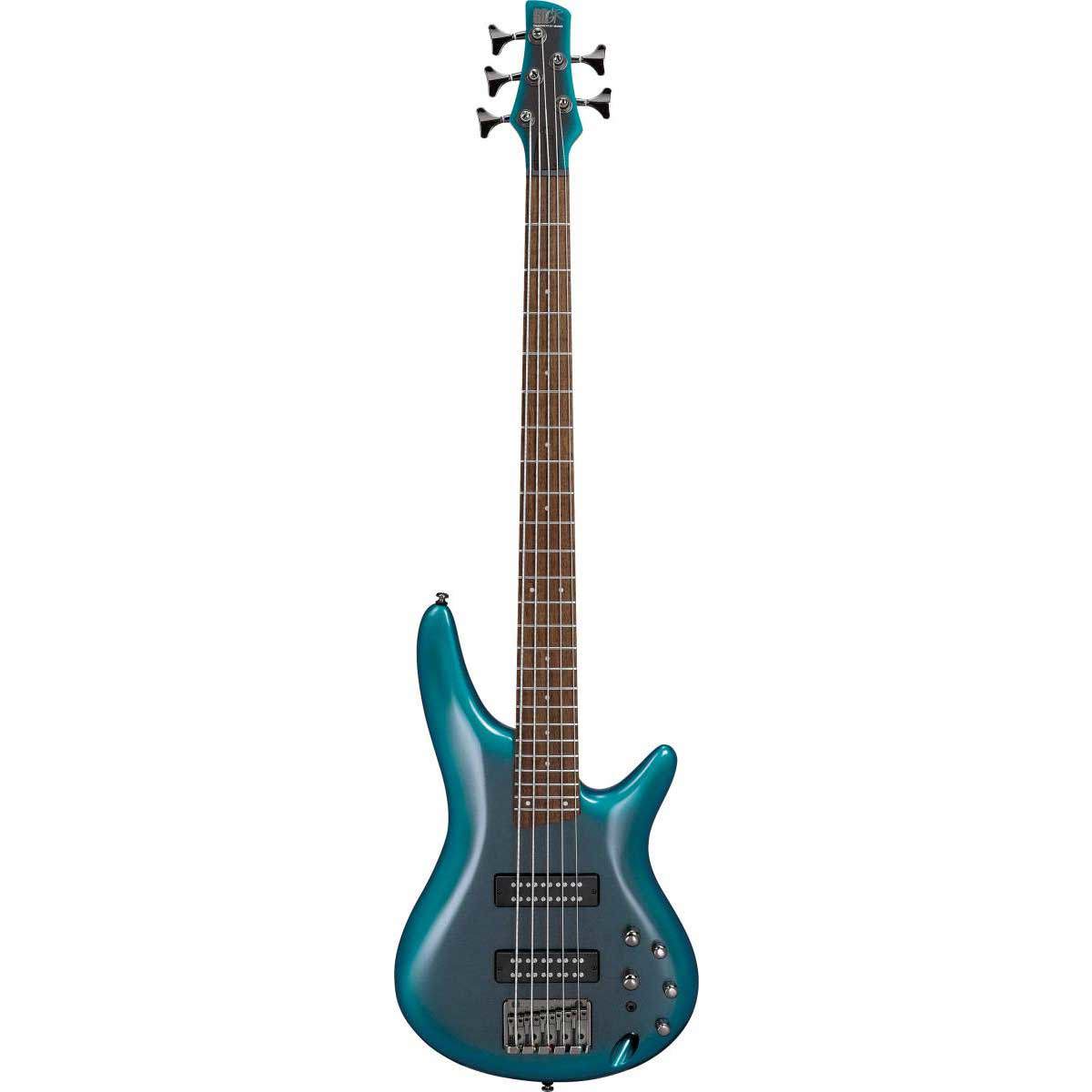 

Ibanez SR Standard SR305E 5-String Bass Guitar, Cerulean Aura Burst
