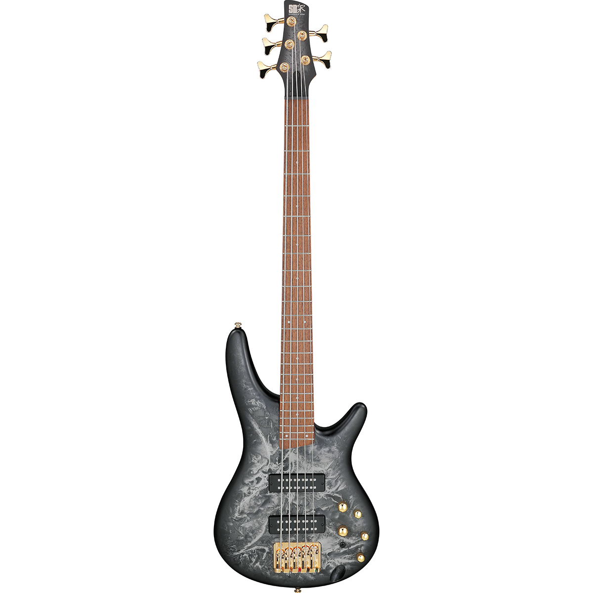 

Ibanez SR Standard Series SR305EDX 5-String Electric Bass Guitar Cosmic Blue Frozen Matte