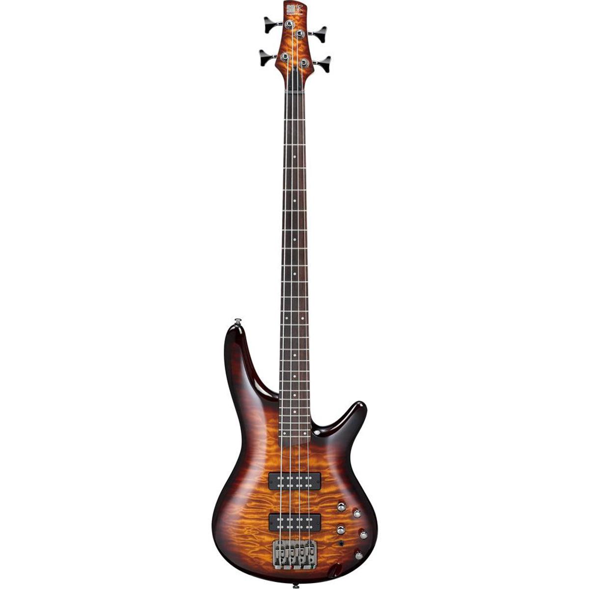 

Ibanez SR SR400EQM Electric Bass Guitar, Dragon Eye Burst