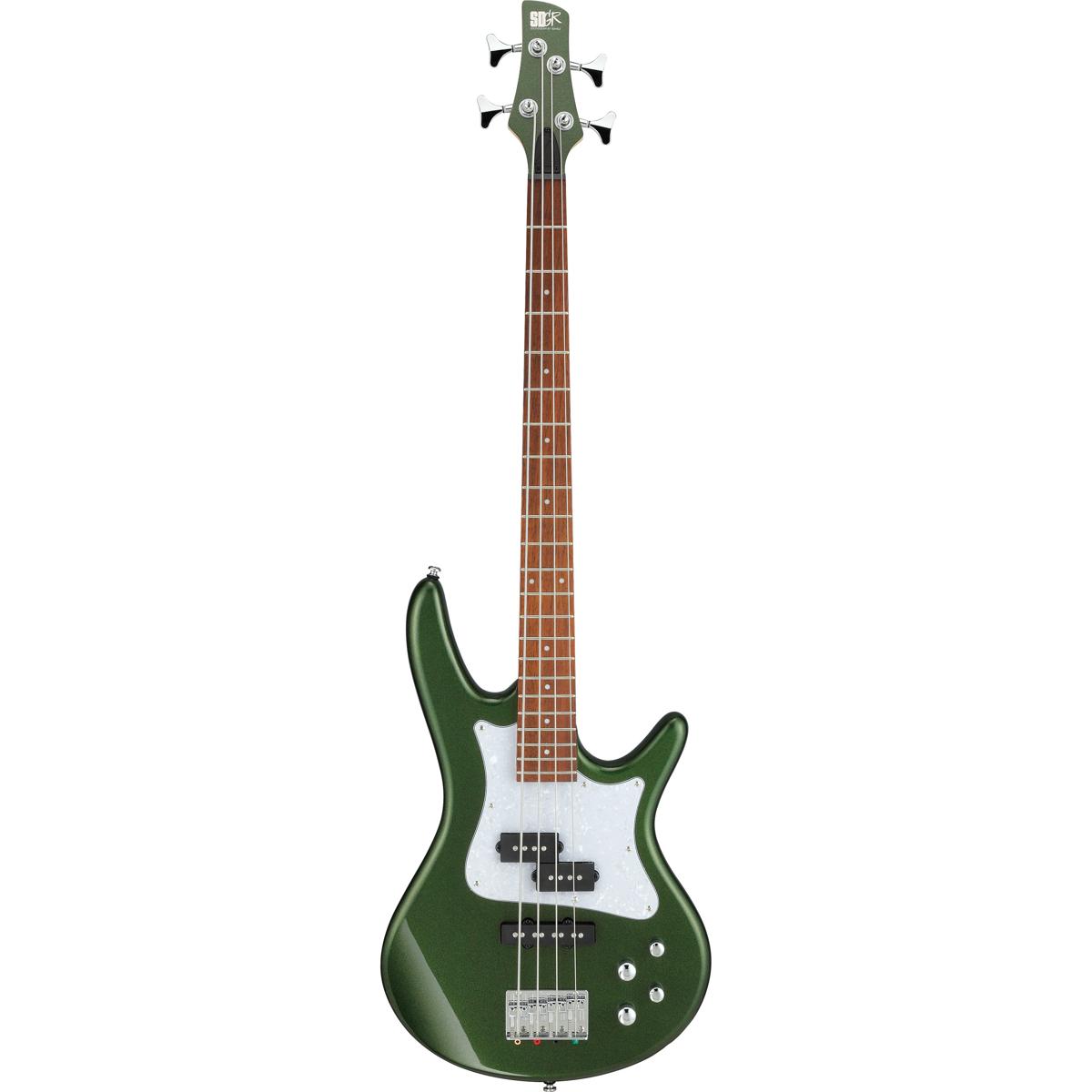 

Ibanez SRMD200D SR Standard Mezzo Electric Bass Guitar, Metallic Forest