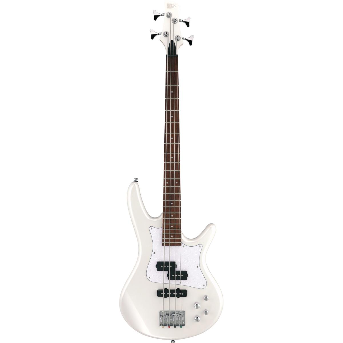 

Ibanez SRMD200D SR Standard Mezzo Electric Bass Guitar, Pearl White