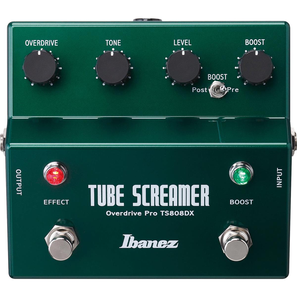 Tube Screamer Pedal with Booster - Ibanez TS808DX