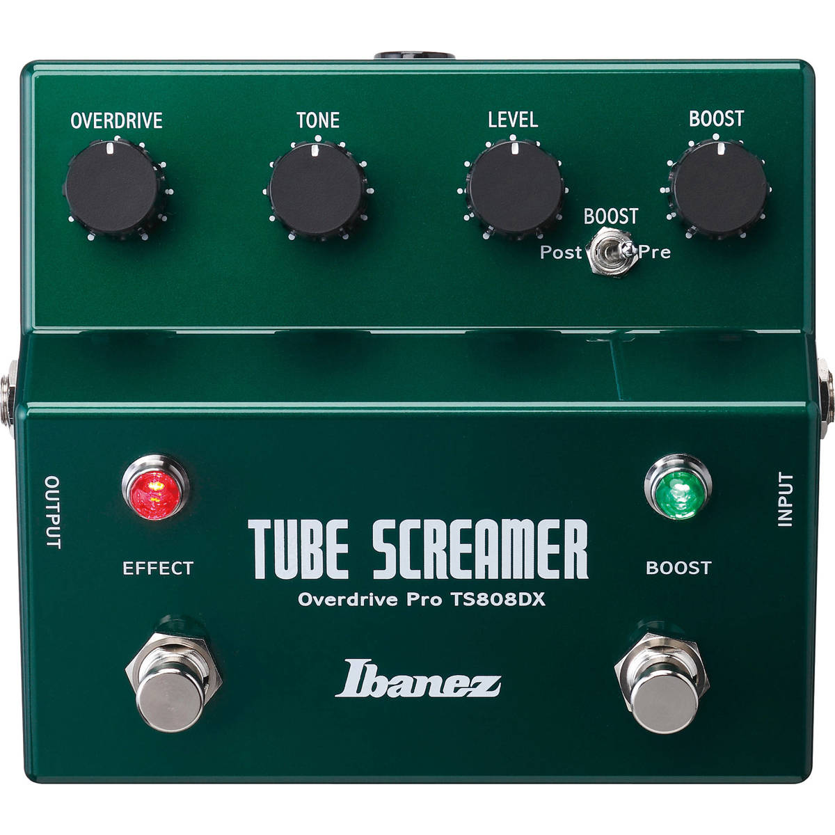 Tube Screamer Pedal with Booster - Ibanez TS808DX