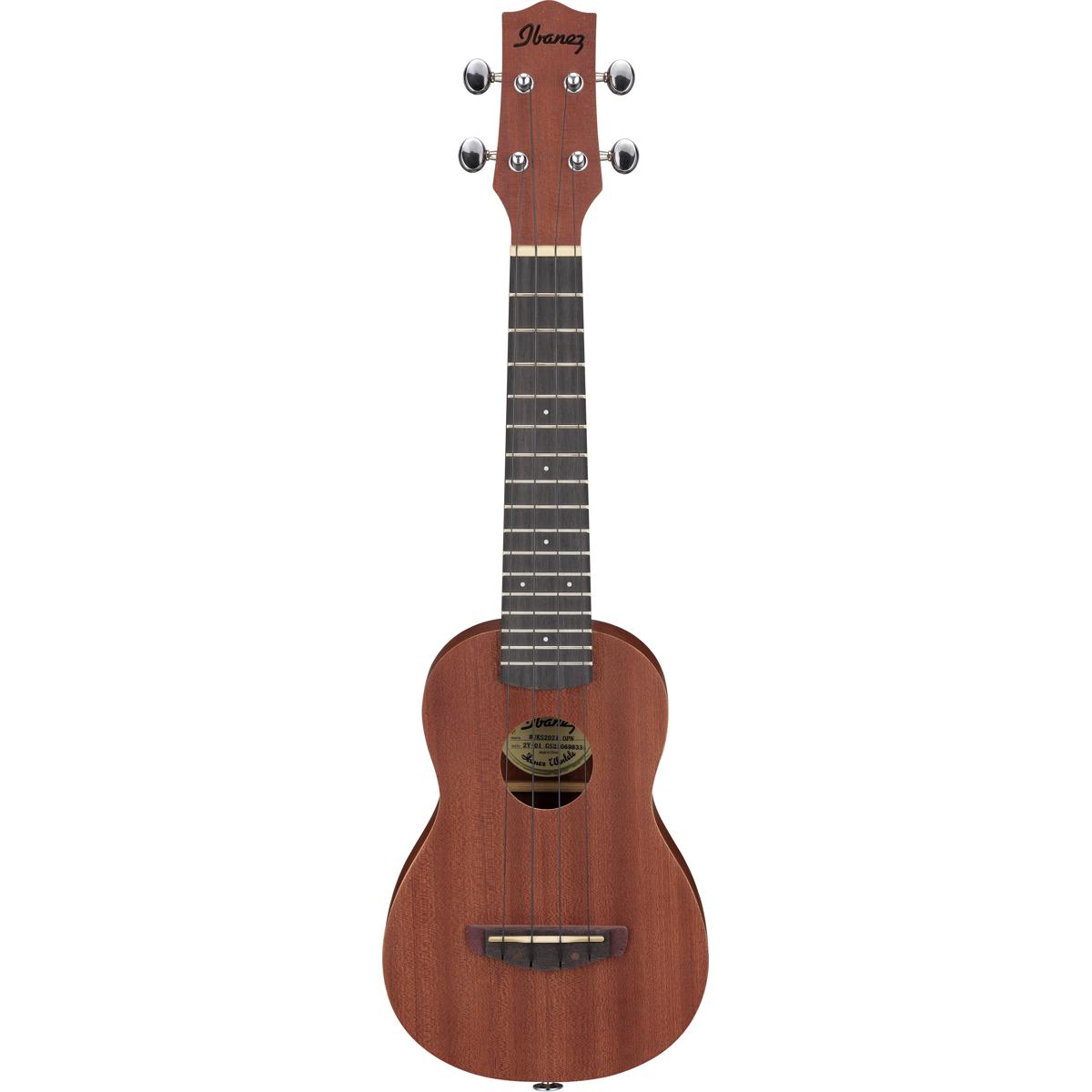 

Ibanez UKS100 Soprano Ukulele with Gig Bag, Open Pore Natural