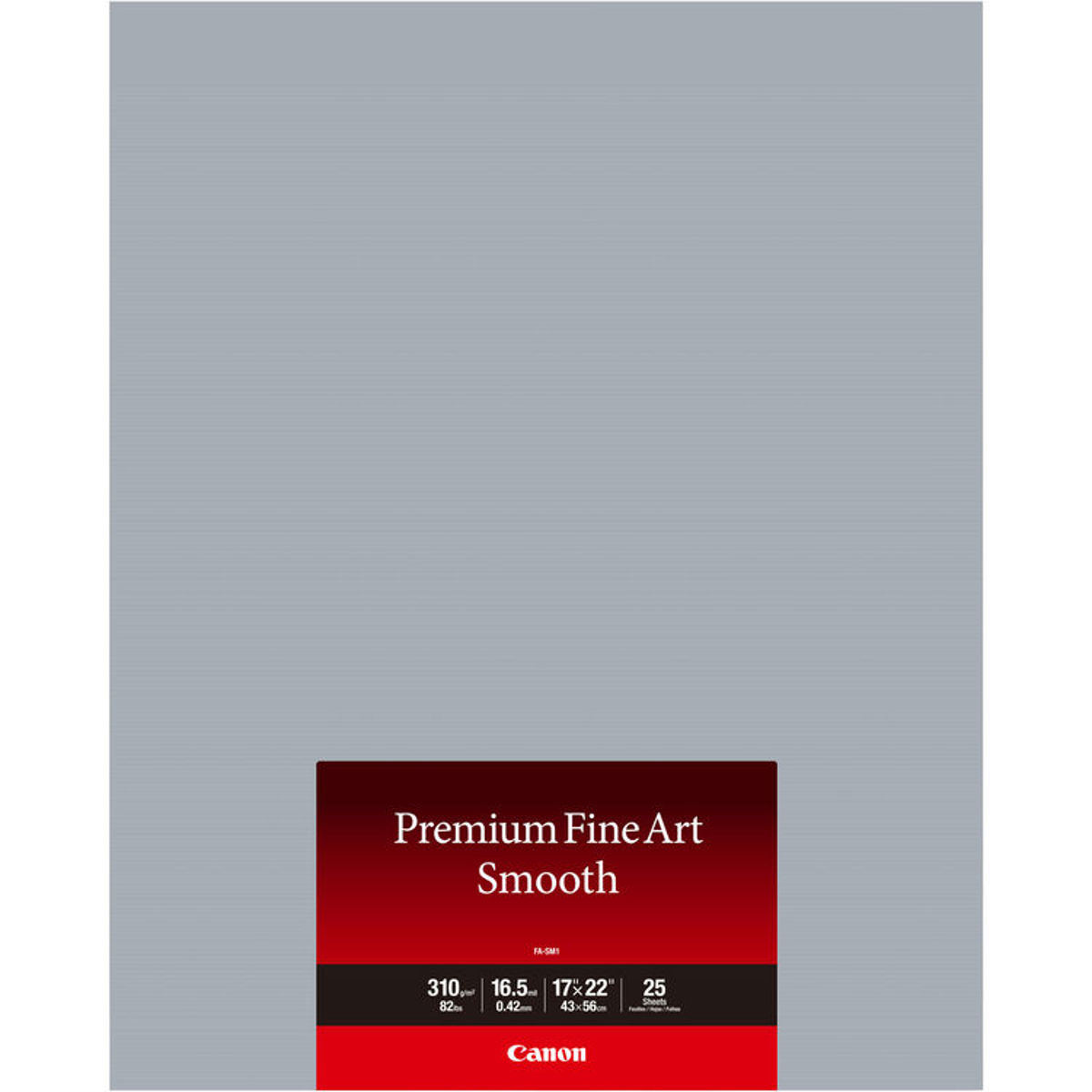 Image of Canon Premium Smooth Matte Cotton Fine Art Paper (17x22&quot;)