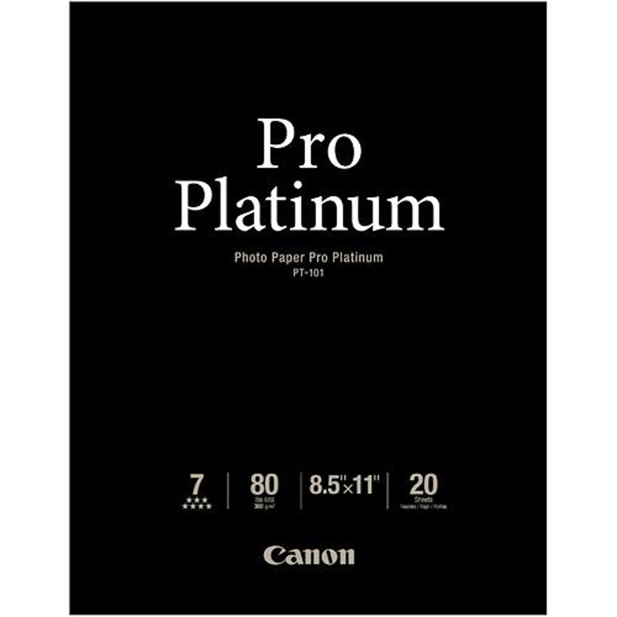 Image of Canon Pro Platinum High-Gloss Photo Paper (8.5x11&quot;)