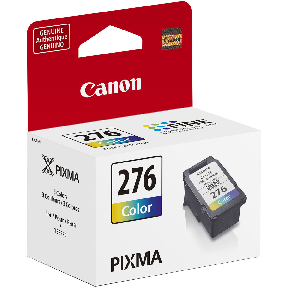 

Canon CL-276 Color Ink Cartridge for PIXMA TS3520 Series, TR4720 Printers