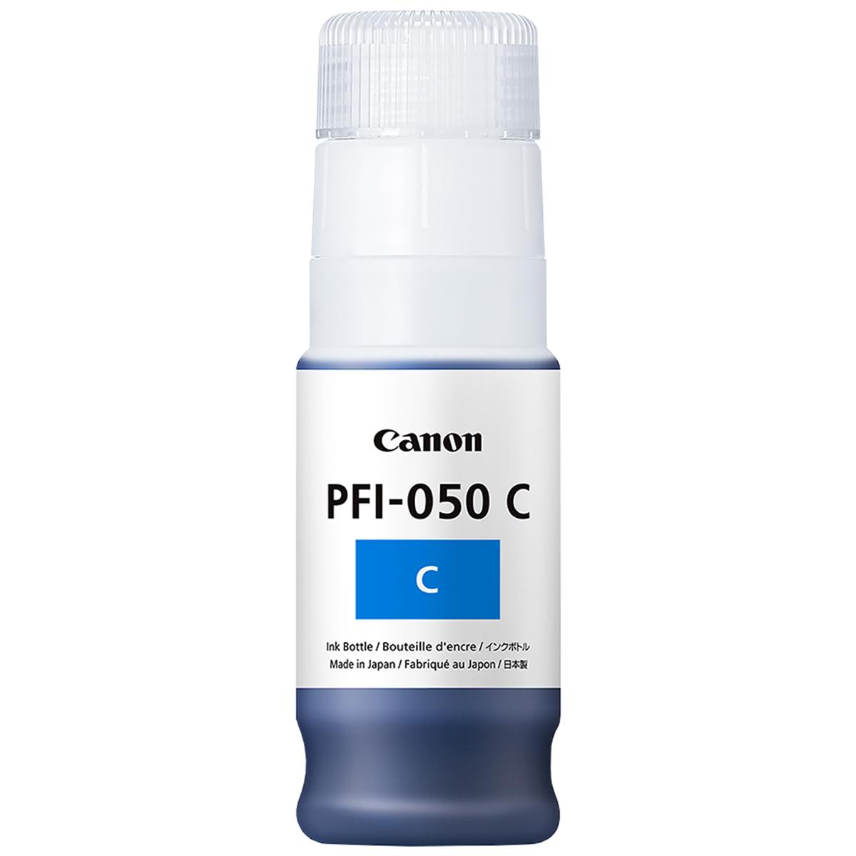 

Canon PFI-050 70ml Cyan Pigment Ink Tank for imagePROGRAF TC-20 Printer