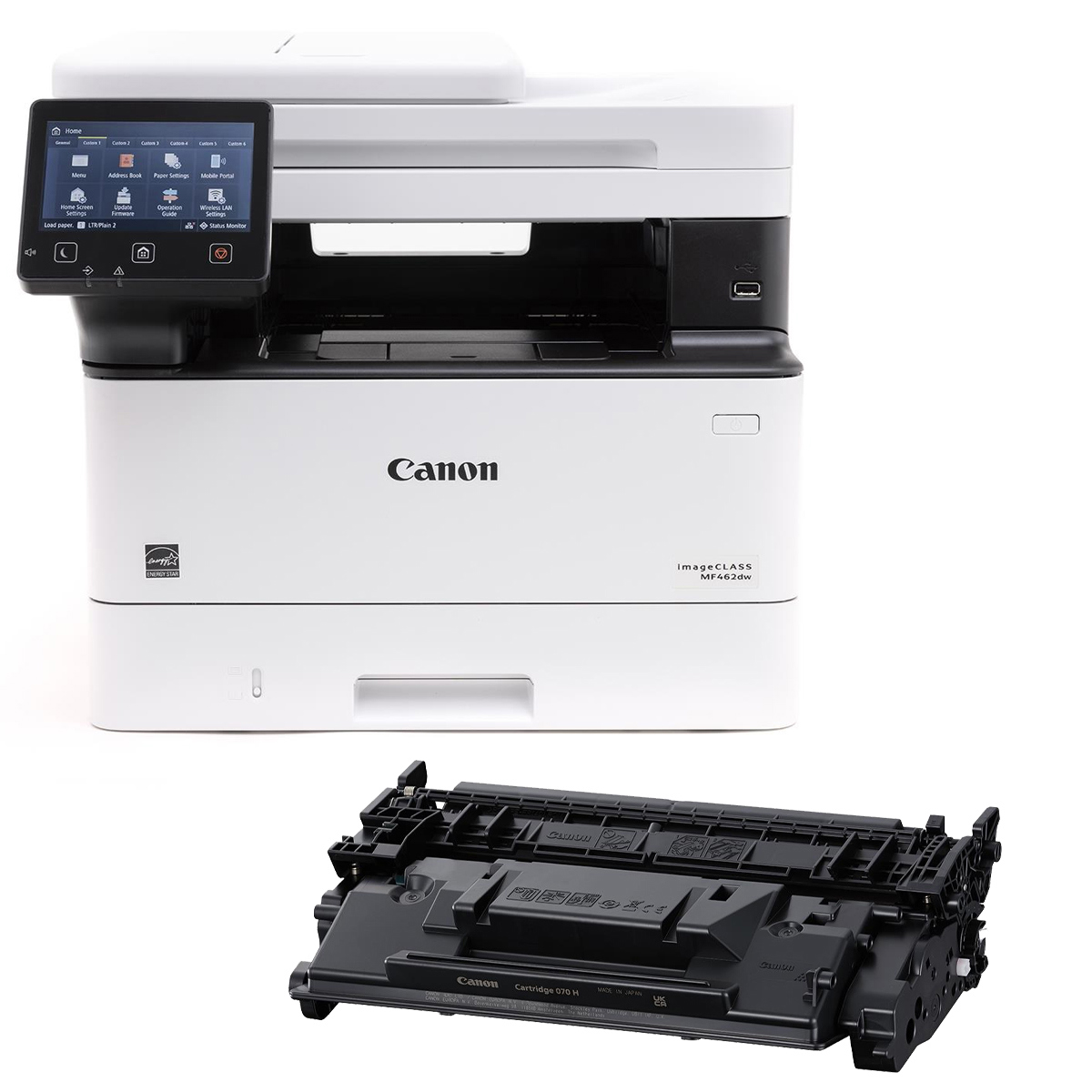 

Canon imageCLASS MF462dw AIO Wireless Duplex Printer with 070 H Black Cartridge