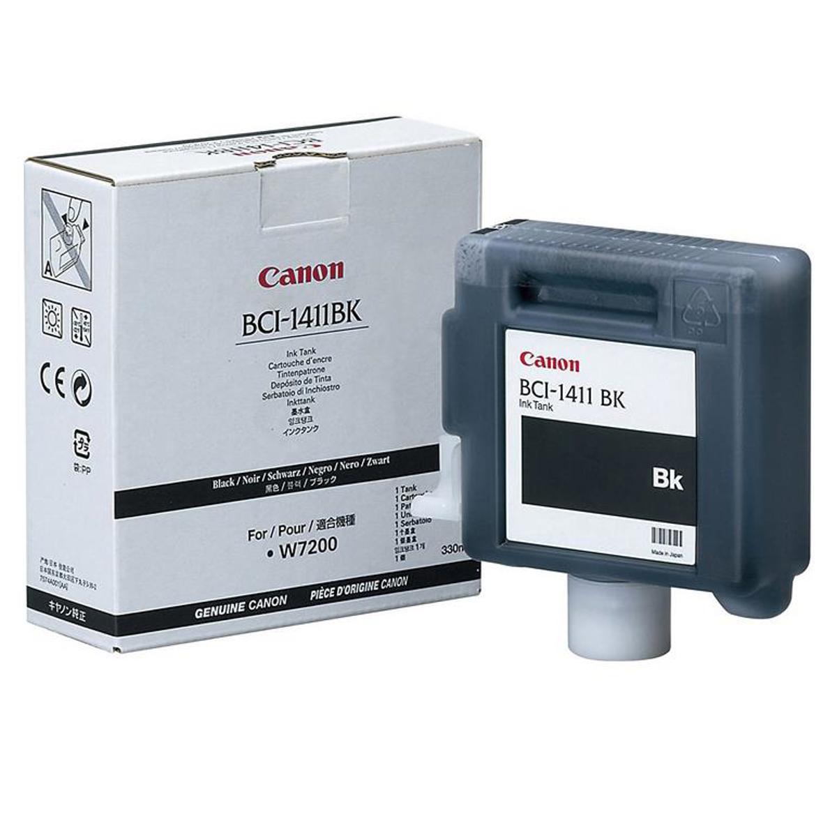 

Canon BCI-1411 330ml Black Ink Tank for W7200/W8200/W8400D Printers