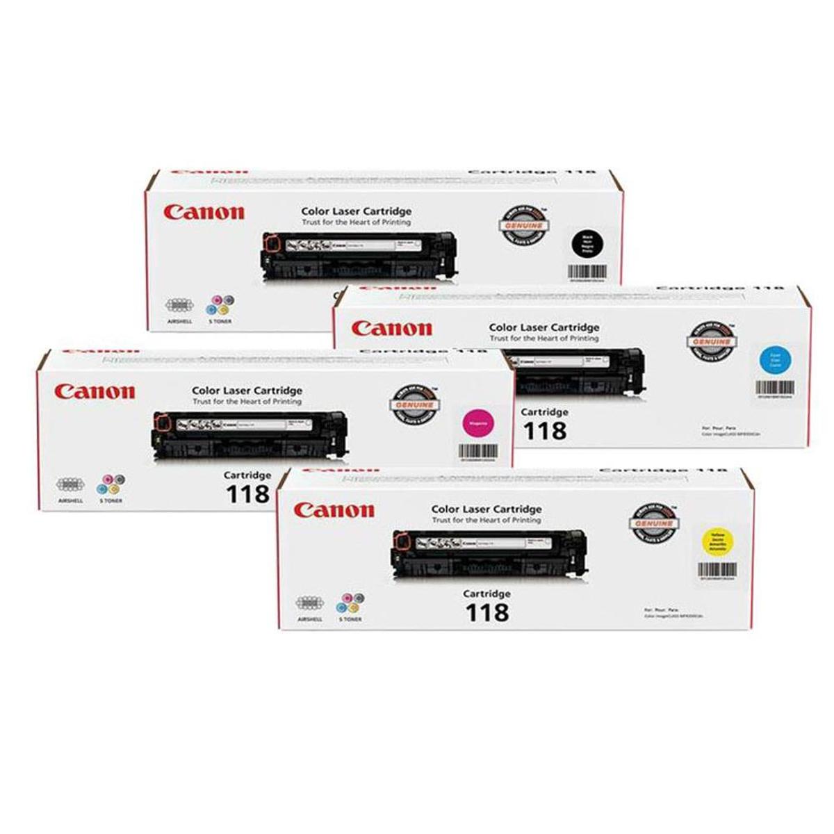 

Canon Toner Cartridge Bundle F/MF8350 Color Laser Printer/Black/Cyan/Magt/Yellow