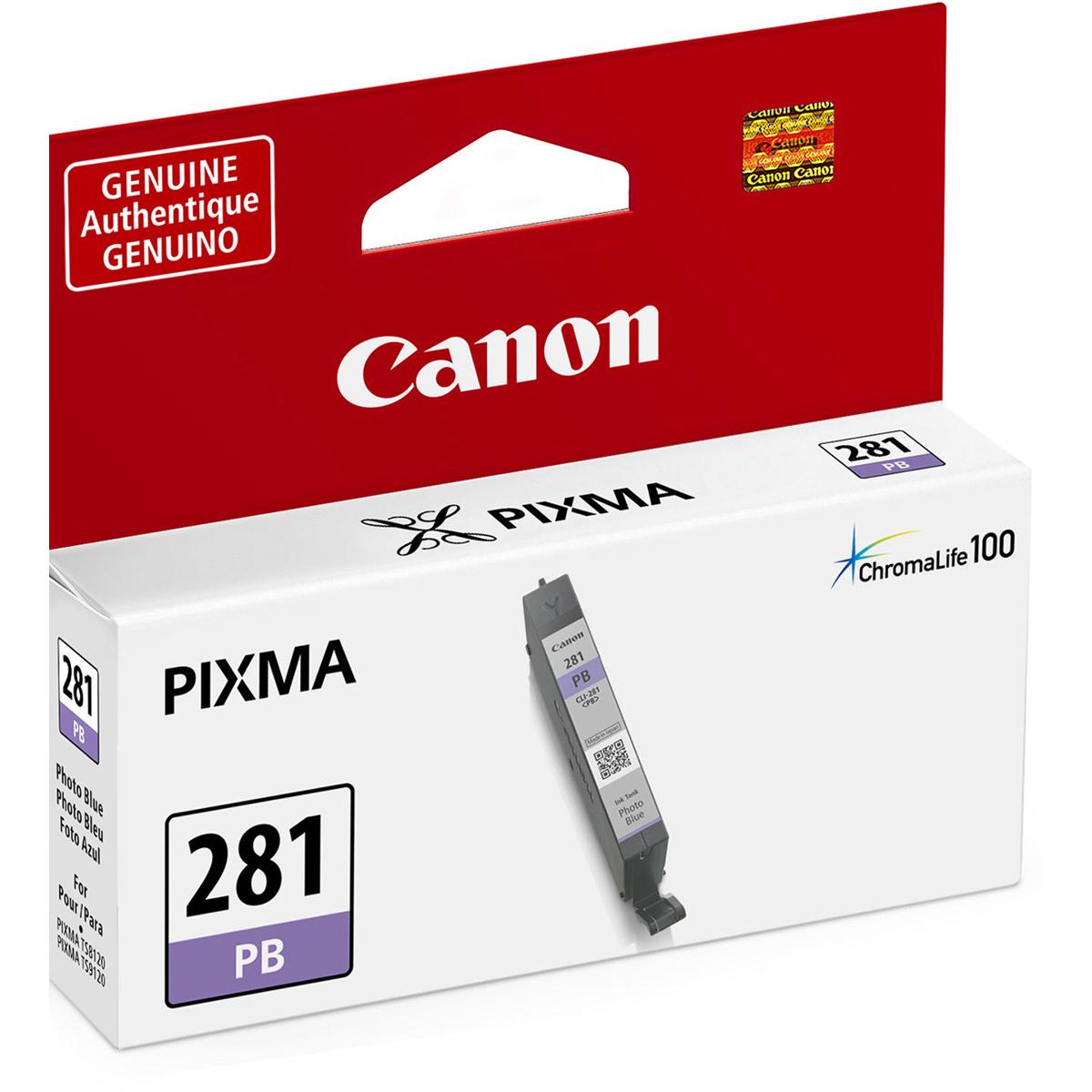 

Canon CLI-281 Photo Blue Ink Tank for Select PIXMA TS Series Printers - 5.6ml
