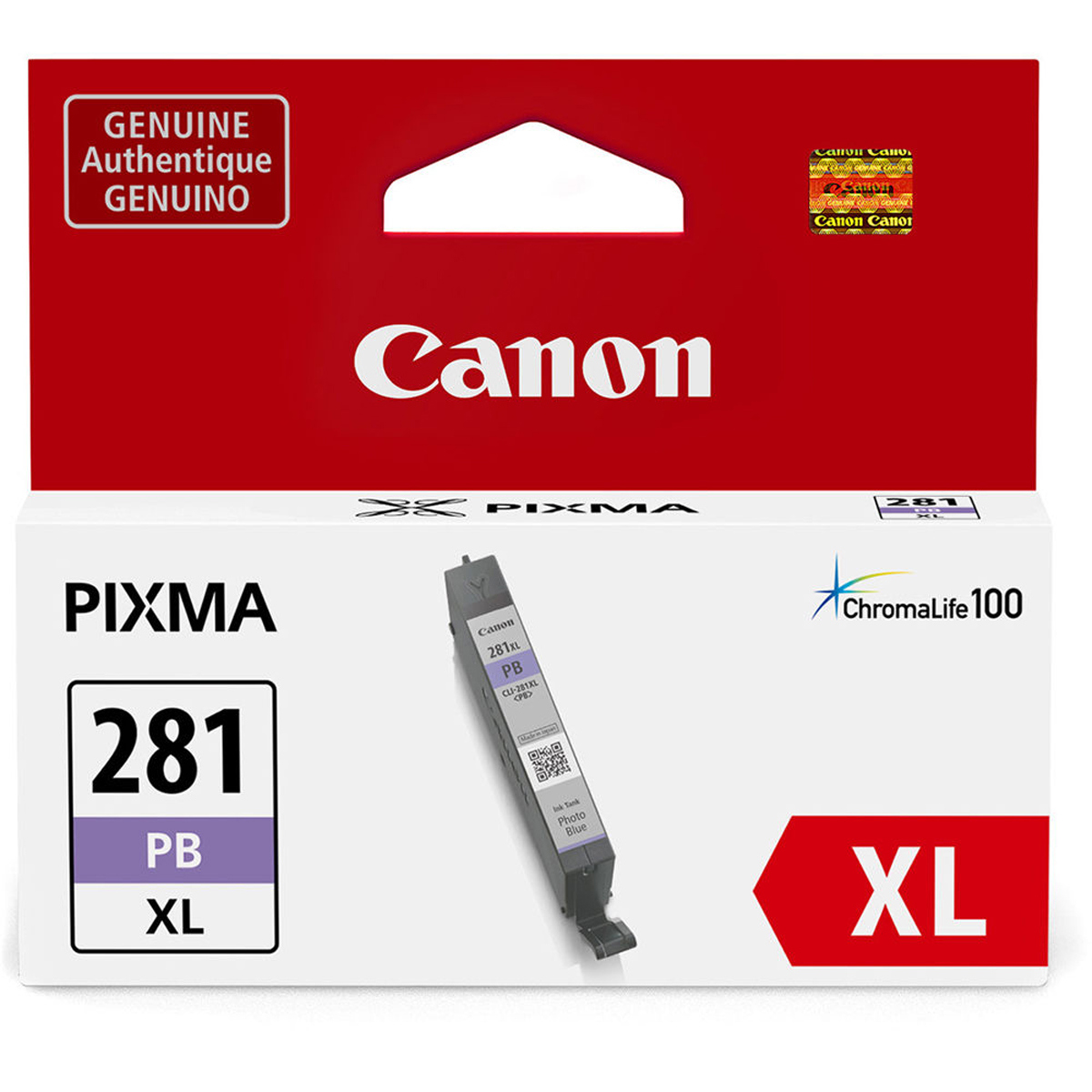 

Canon CLI-281 XL Photo Blue Ink Tank for Select PIXMA Printers - 8.3ml