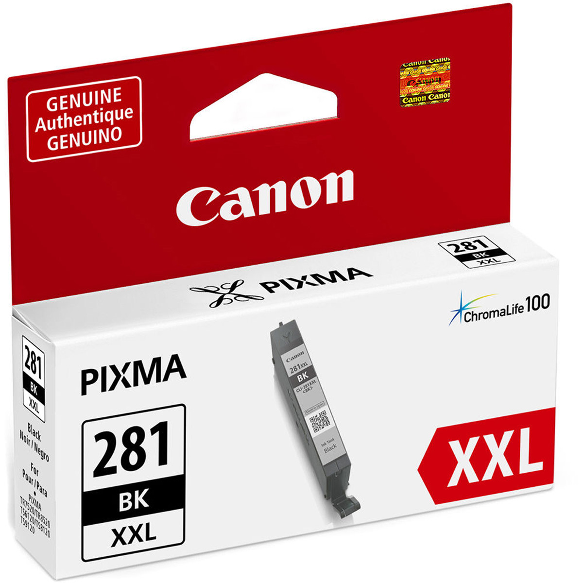 

Canon CLI-281 XXL Black Ink Tank for Select PIXMA Printers - 11.7ml