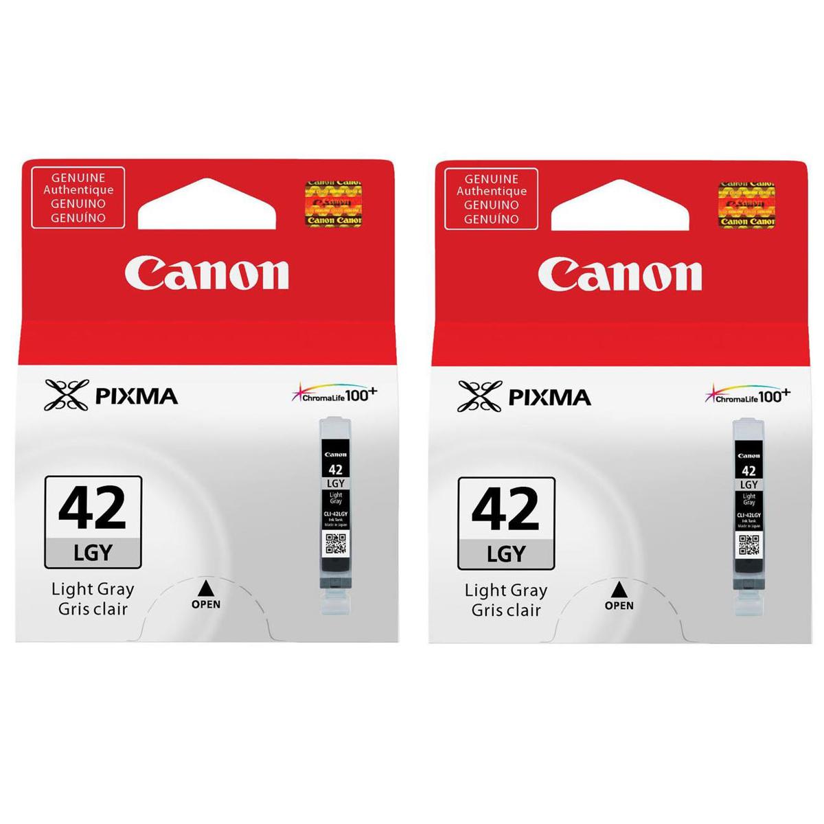 Картридж Canon CLI-42 Светло-серый, 2 штуки #6391B002 2