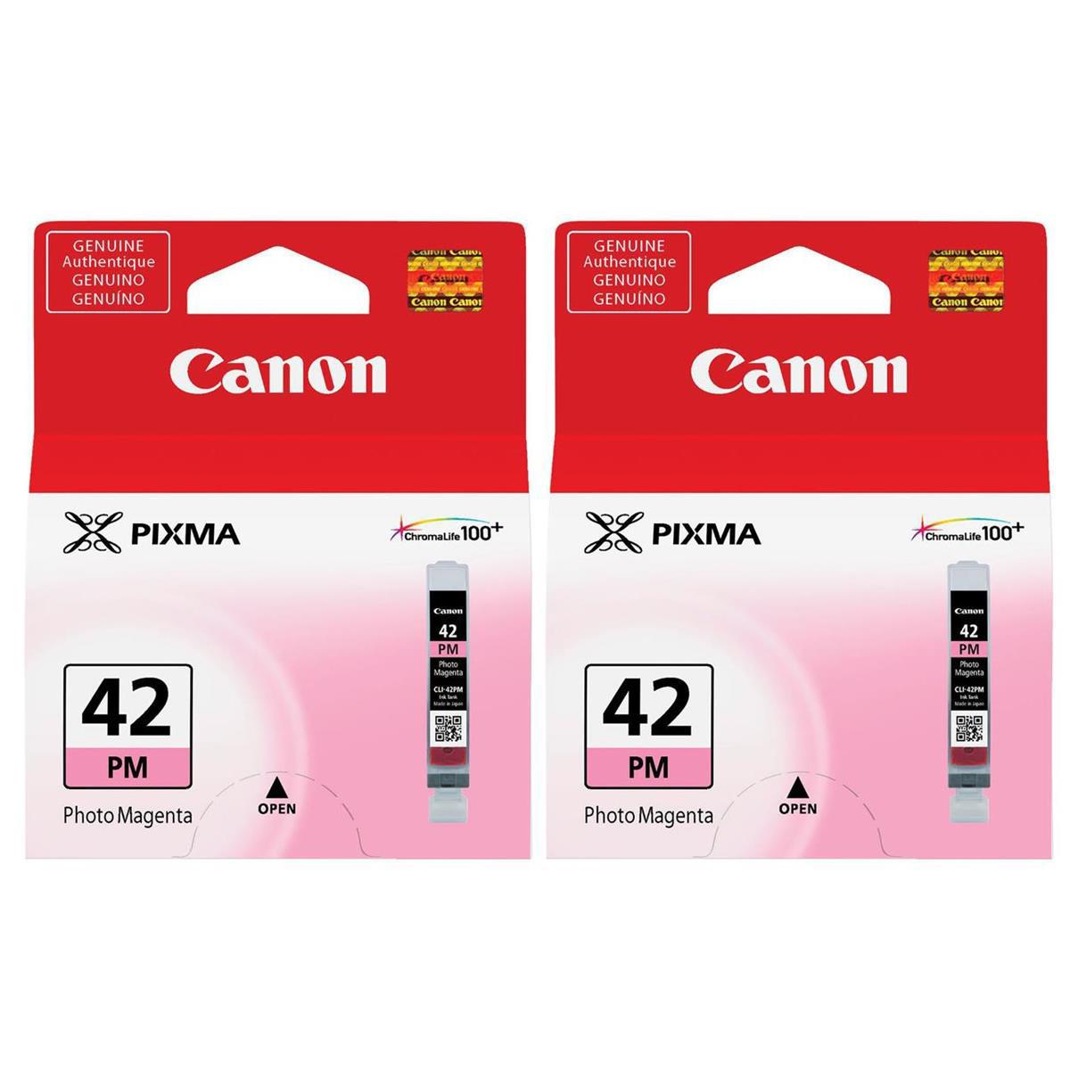 

Canon CLI-42 Photo Magenta Ink Cartridge for Pixma PRO-100 Inkjet, 2-Pack