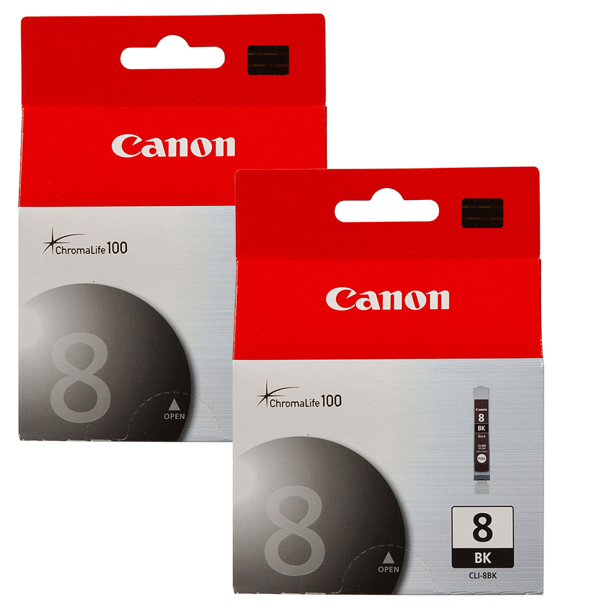 

Canon CLI-8 Black Ink Cartridge for the PIXMA iP, MP, MX and PRO Series, 2-Pack