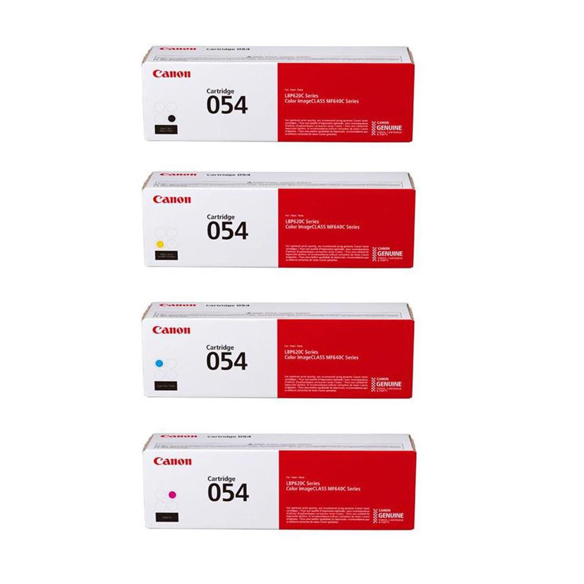 

Canon CRG 054 Standard Toner Cartridge for LBP622&MF644 Black/Cyan/Magenta/Yelow