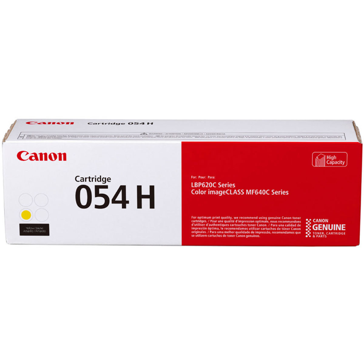 

Canon CRG 054 High Yield Toner Cartridge for LBP622 & MF644, Yellow