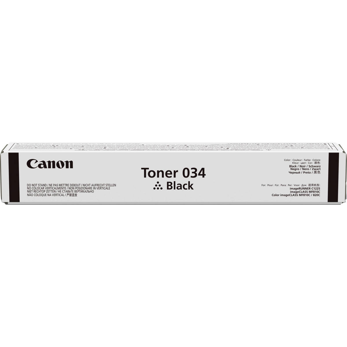 

Canon Toner 034 Black Cartridge for Mf820Cdn/MF810Cdn Multifunction Printers