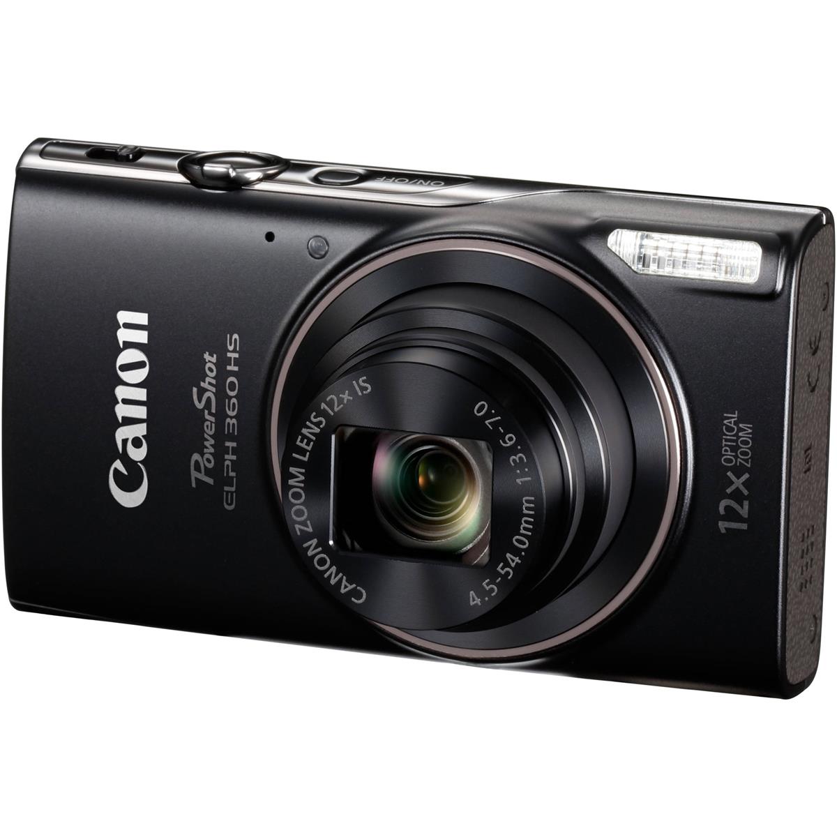 

Canon PowerShot ELPH HS 360 Digital Camera, Black