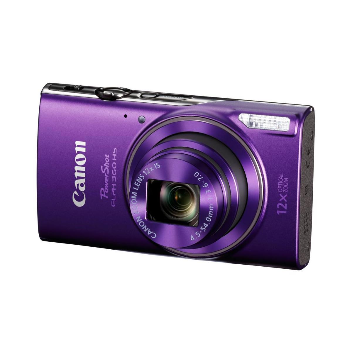 

Canon PowerShot ELPH HS 360 Digital Camera, Purple