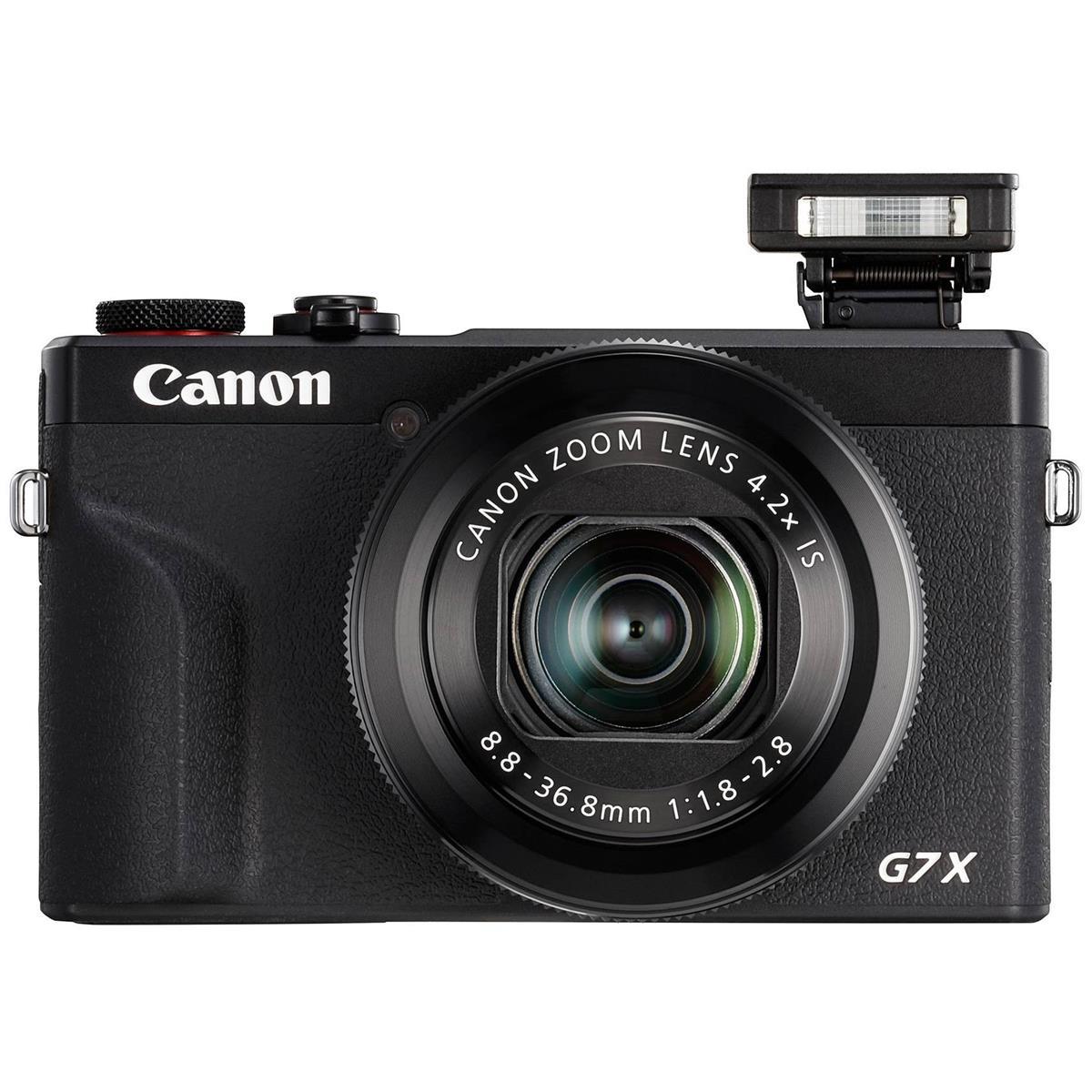 Canon PowerShot G7 X Mark III 20.1MP Digital Point and Shoot Camera, Black
