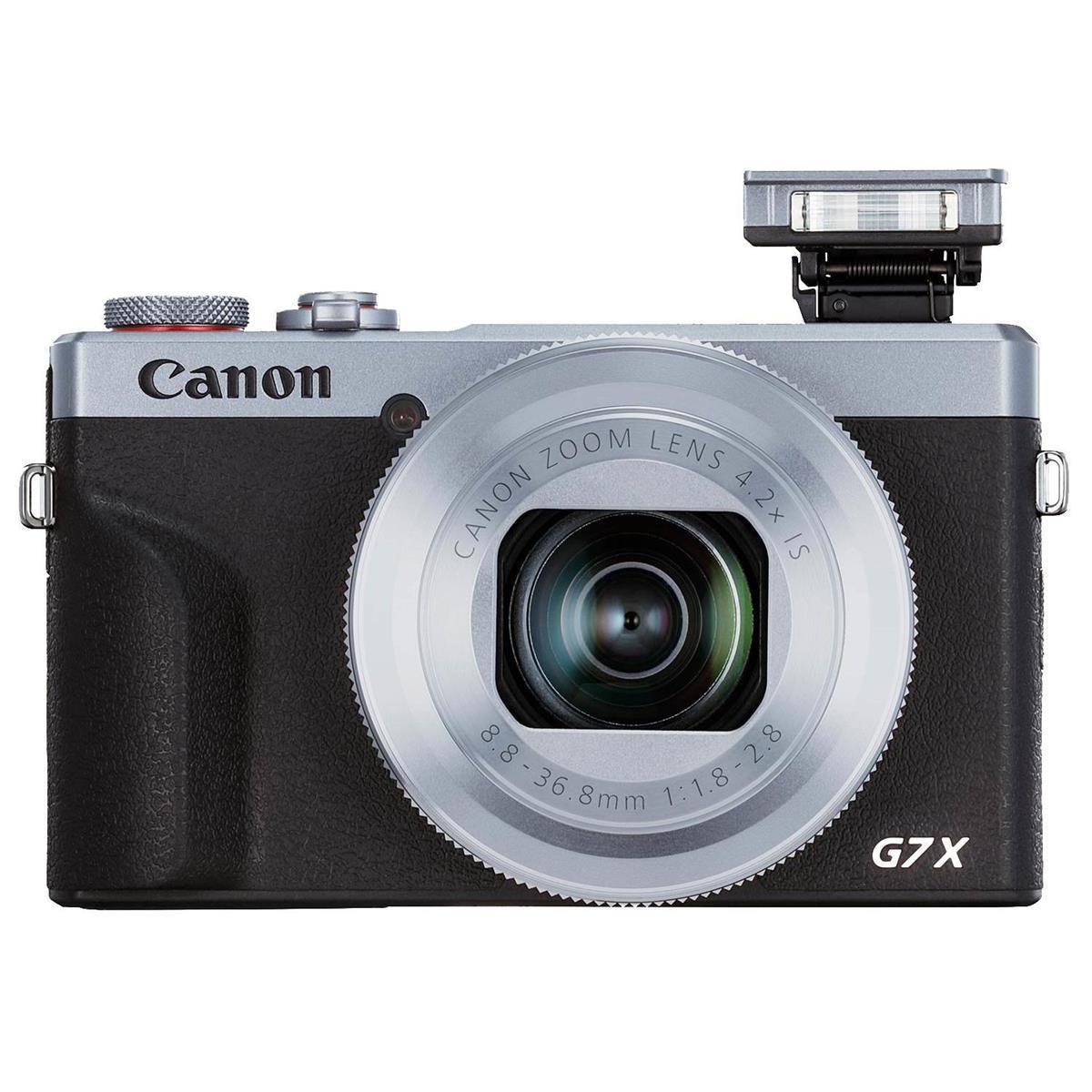 Canon PowerShot G7 X Mark III 20.1MP Digital Point and Shoot Camera, Silver