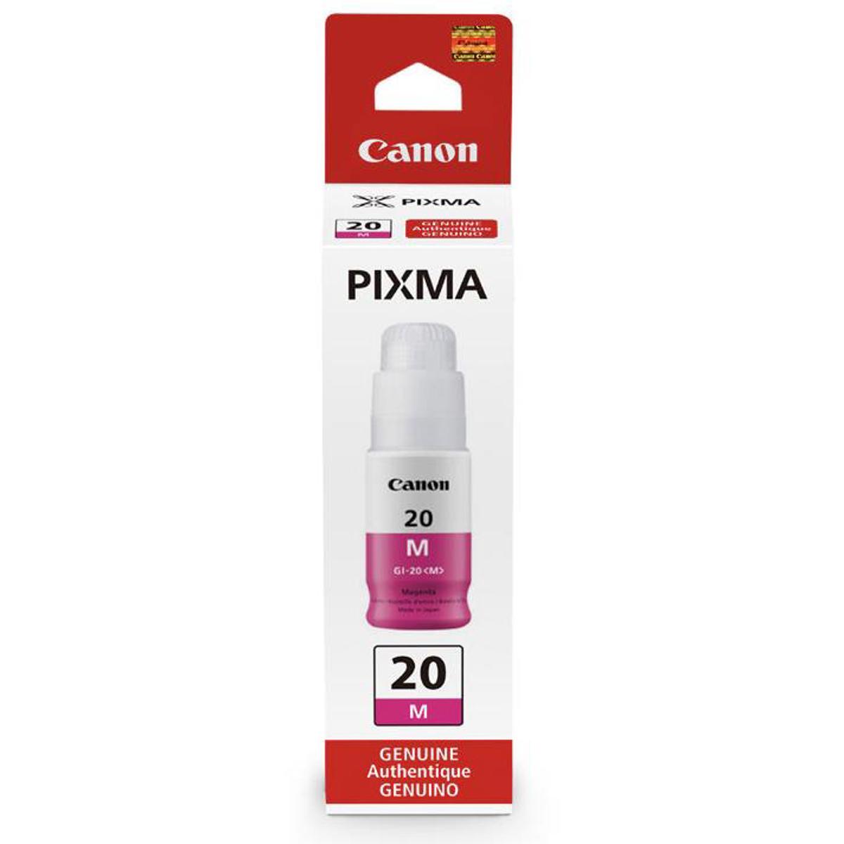 

Canon GI-20 Magenta Ink Bottle for Select PIXMA Printers, 70ml