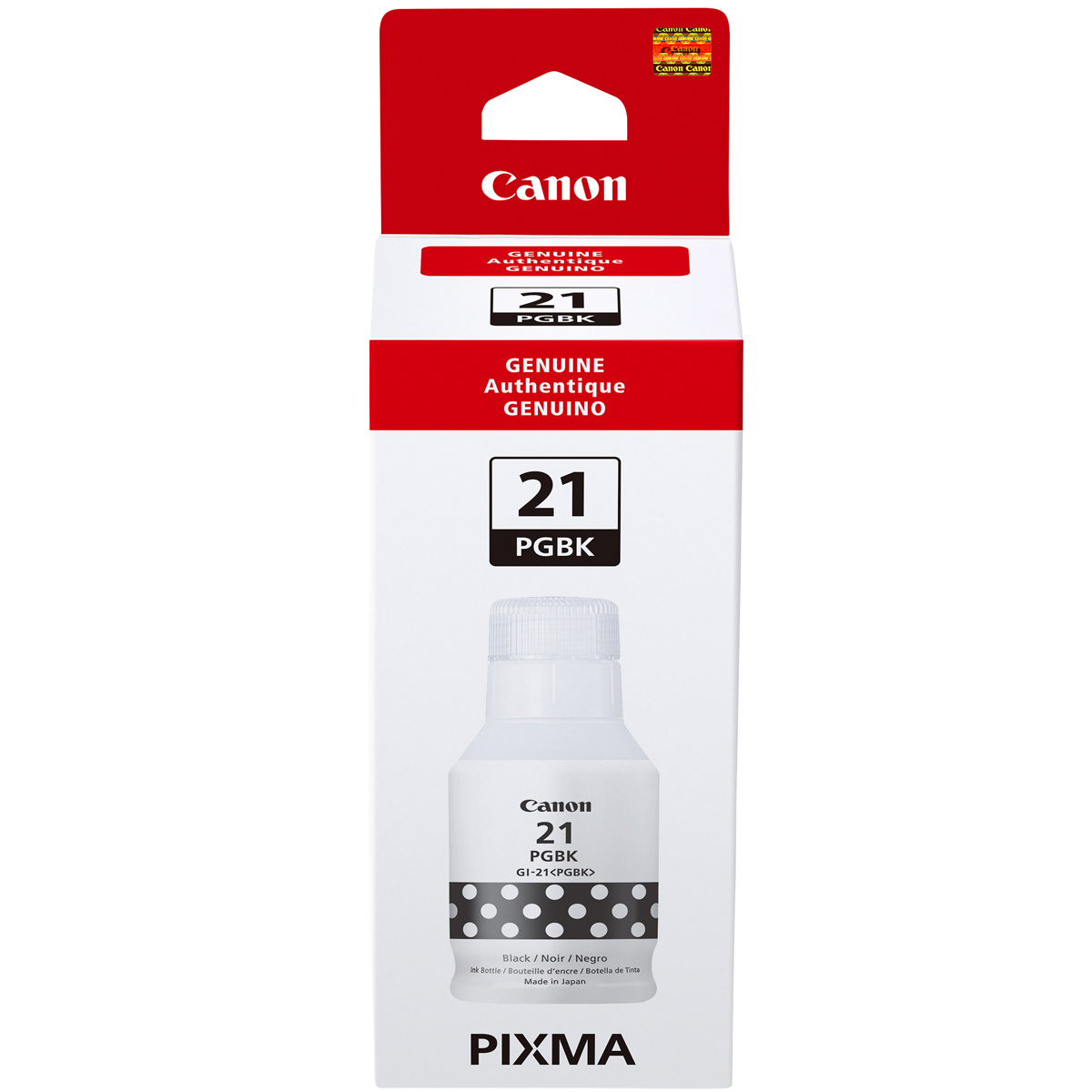 

Canon GI-21 170 ml Pigment Black Ink Bottle for Select Canon MegaTank Printers