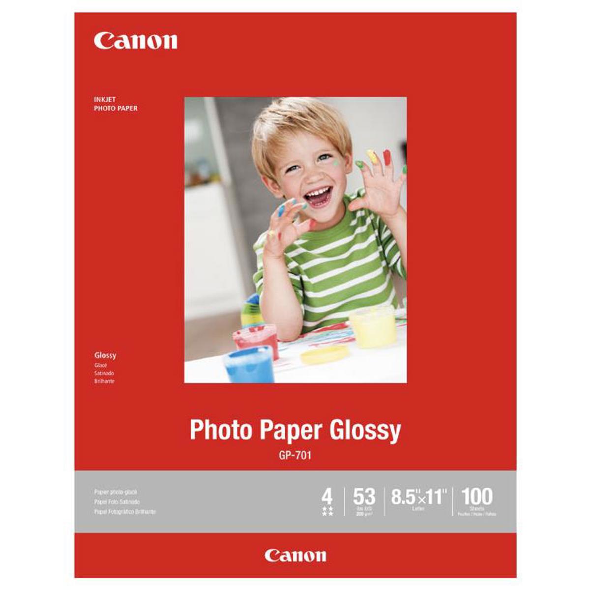 Image of Canon GP-701 Glossy Photo Paper (8.5x11&quot;)