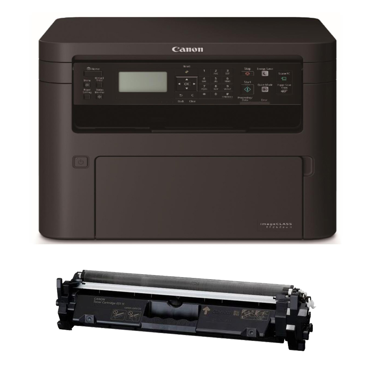 

Canon imageCLASS MF267dw II AIO Wireless Duplex Printer w/051H Black Cartridge