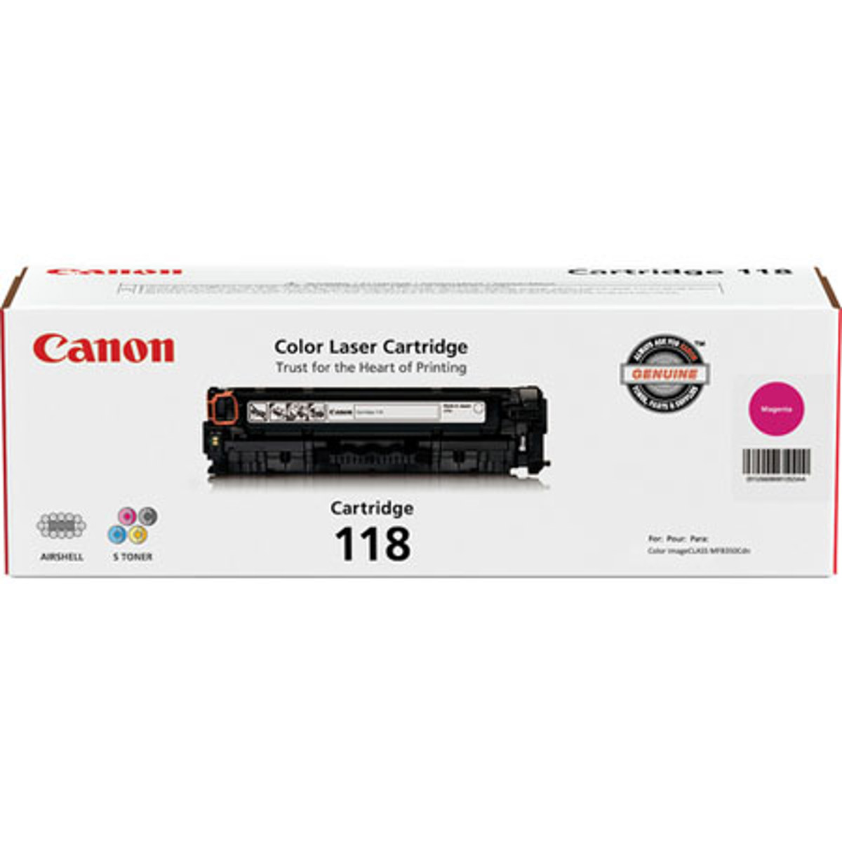 

Canon 118 Magenta Toner Cartridge for imageCLASS MF8350