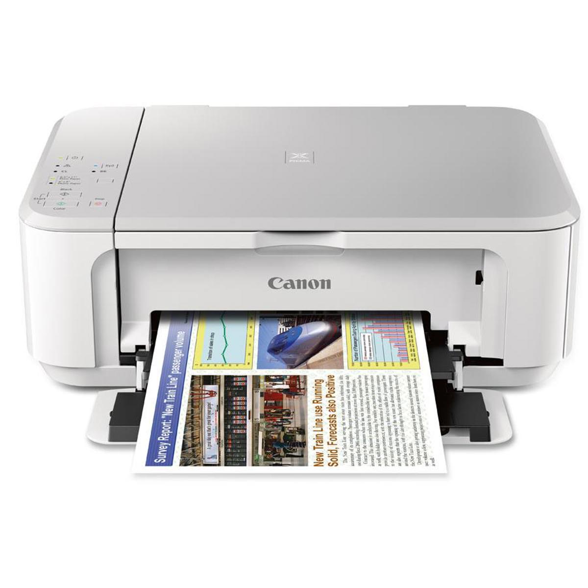 Универсальный беспроводной струйный фотопринтер Canon PIXMA MG3620, белый #0515C022