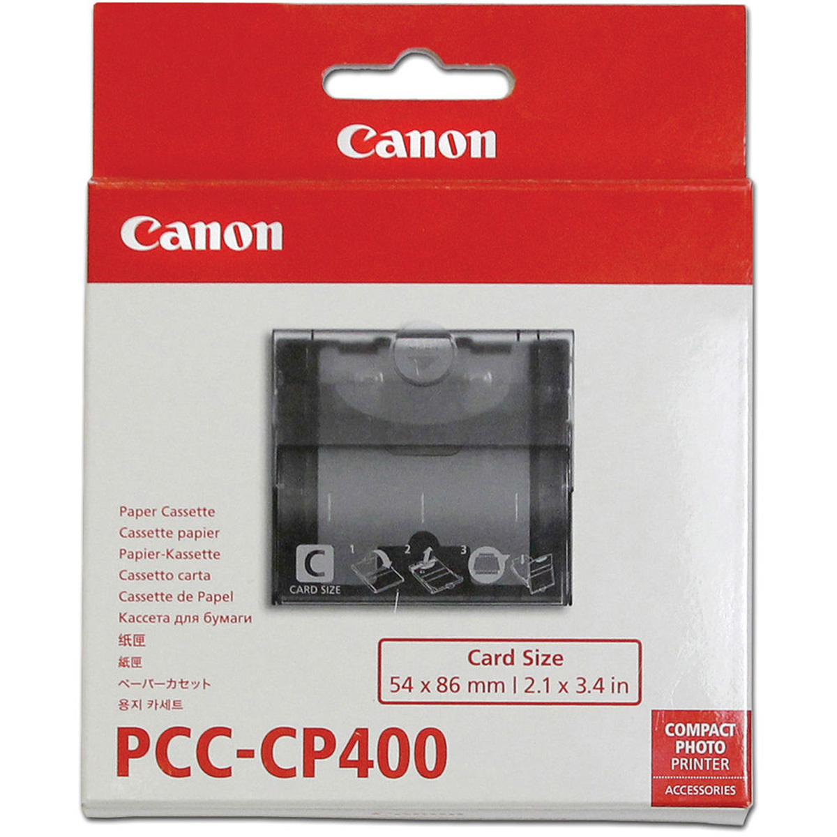 

Canon PCC-CP400 Card Size Paper Cassette for SELPHY CP900 and CP910 Printers