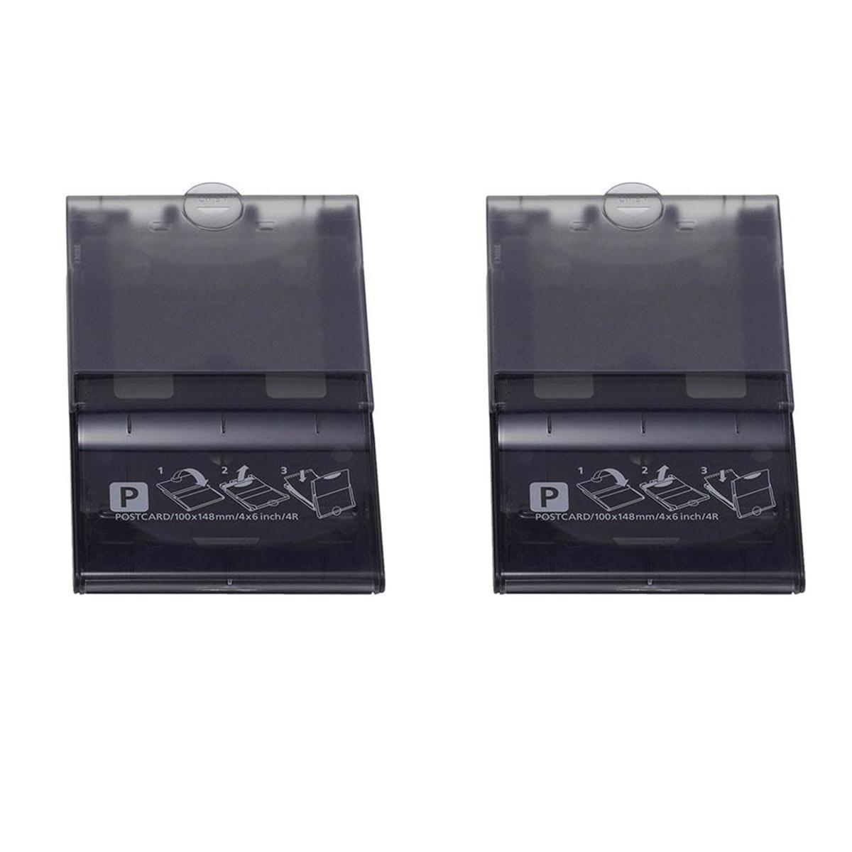 

Canon 4x6" PCP-CP400 Paper Cassette for SELPHY CP900/CP910 Dye Sub, 2-Pack
