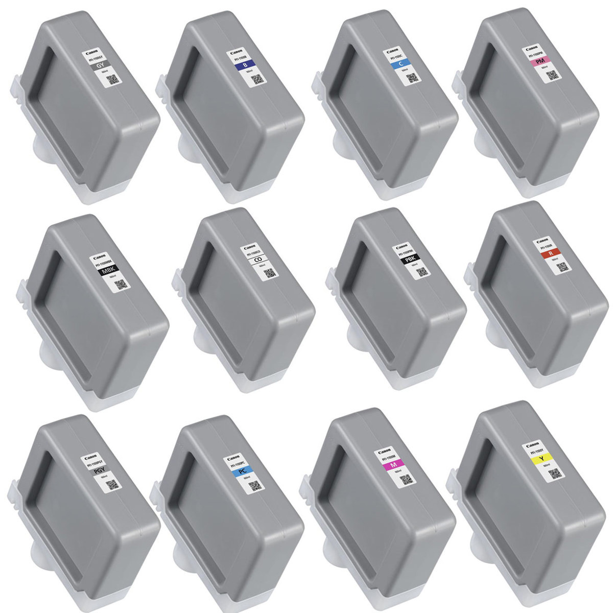 

Canon PFI-1100 160ml Complete Pigment Ink Tank Bundle for imagePROGRAF Printers