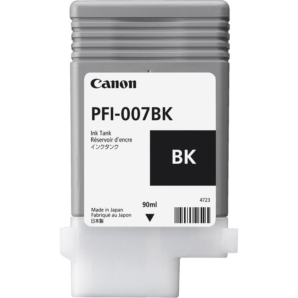 

Canon PFI-007 90ml Dye Ink Tank for imagePROGRAF iPF670E Printer, Black