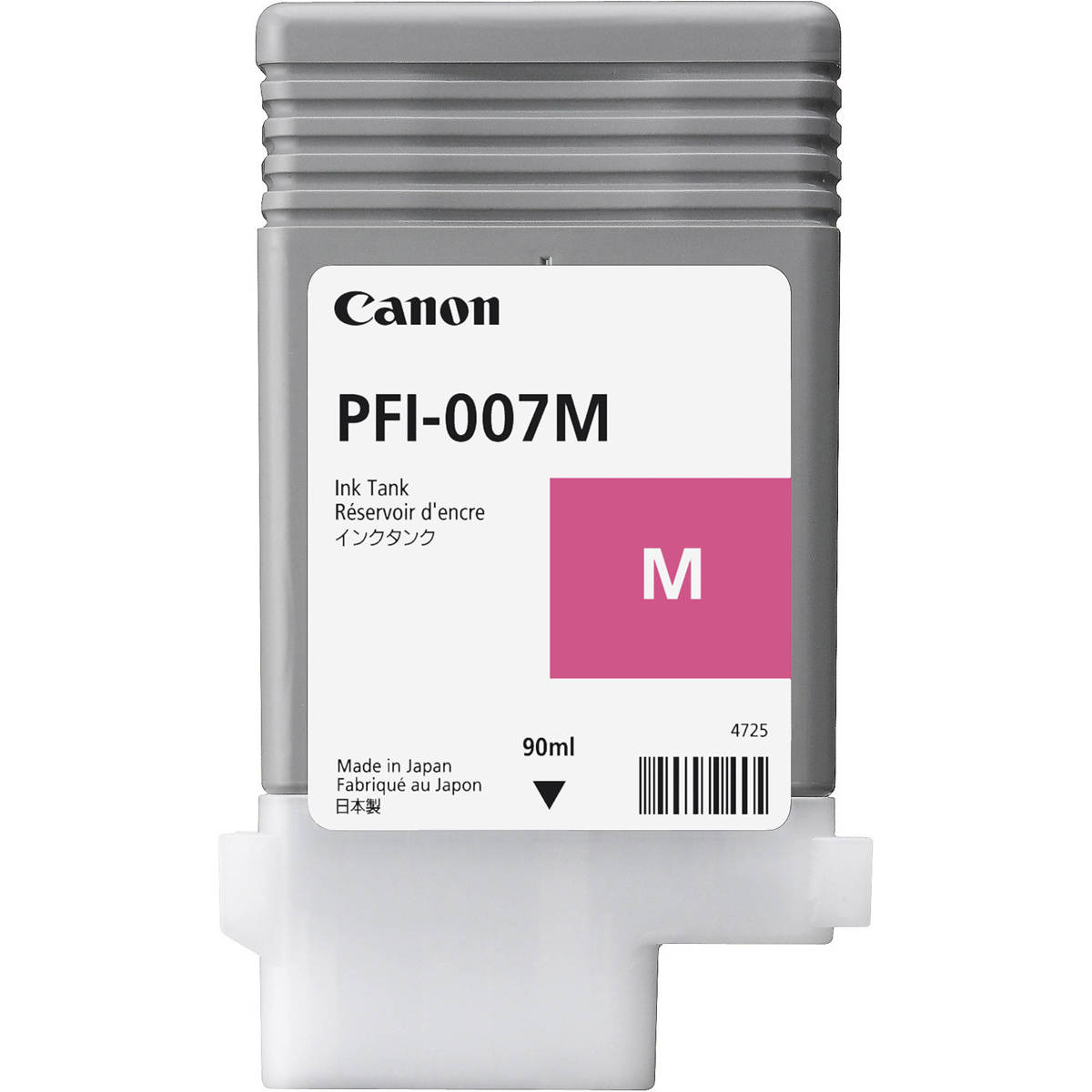 

Canon PFI-007 90ml Dye Ink Tank for imagePROGRAF iPF670E Printer, Magenta