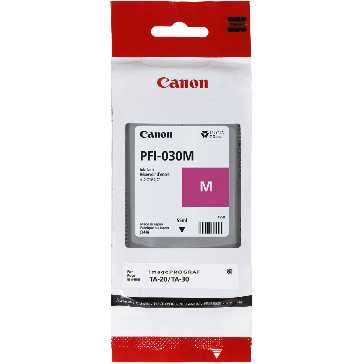 

Canon PFI-030 Pigment Magenta Ink Tank for the imagePROGRAF PRO Series, 55ml