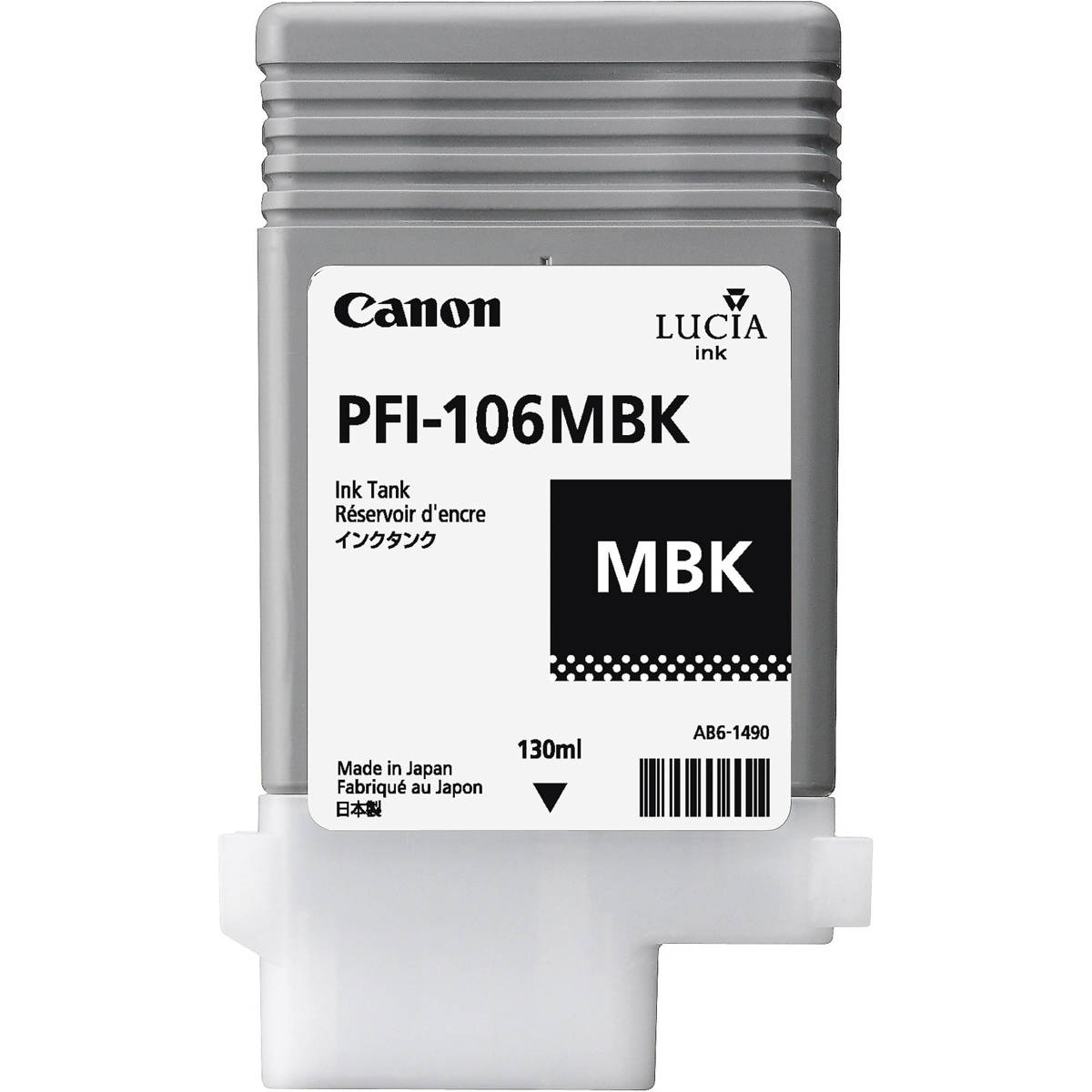 

Canon PFI106 Pigment Ink Tank, Matte Black