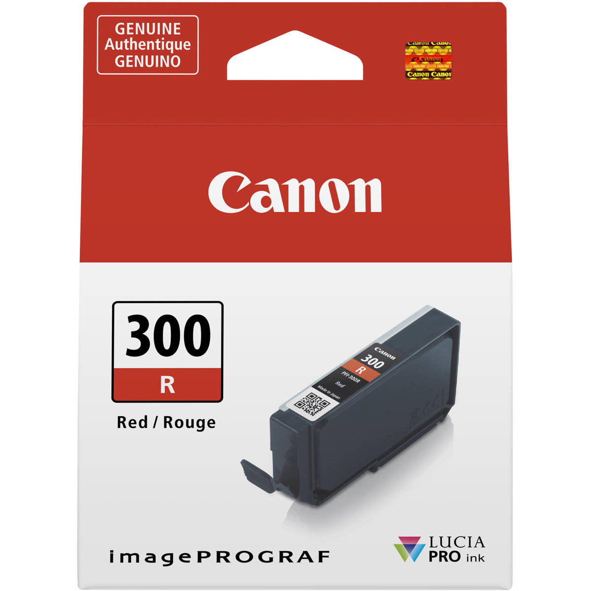 

Canon PFI-300 Red Ink Tank for imagePROGRAF PRO-300
