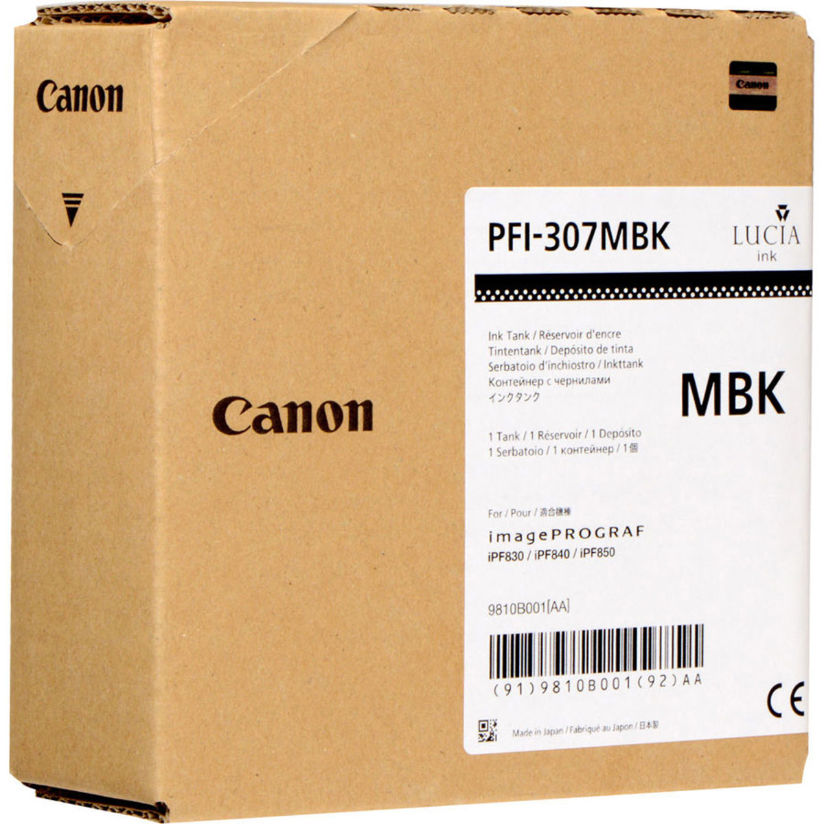 

Canon 330ml PFI-307 Pigment Matte Black Ink Tank