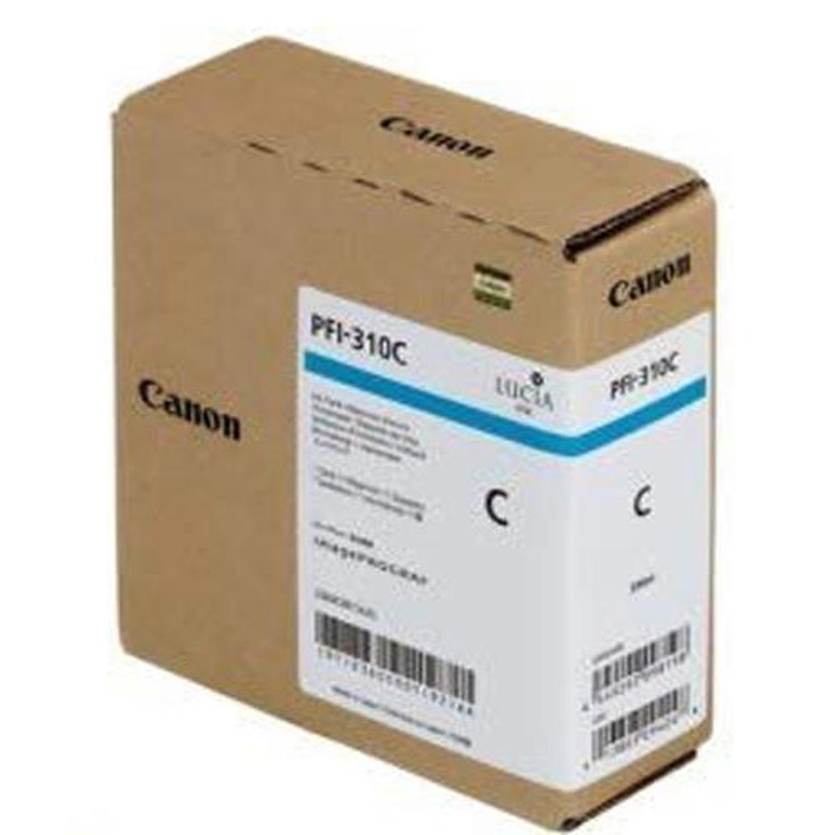 

Canon PFI-310 330ml Cyan Pigment Ink Tank