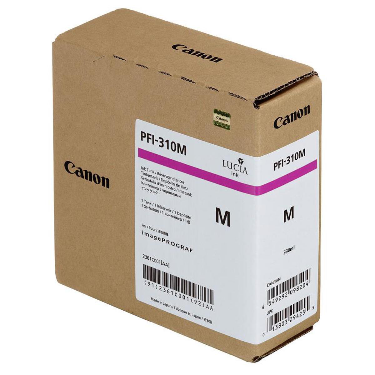 

Canon PFI-310 330ml Pigment Ink Tank for imagePROGRAF TX-2000, TX-3000 & TX-4000 Magenta