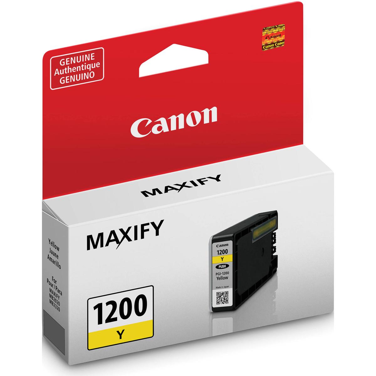 

Canon PGI-1200 Yellow Pigment Ink Tank for Select MAXIFY Printers