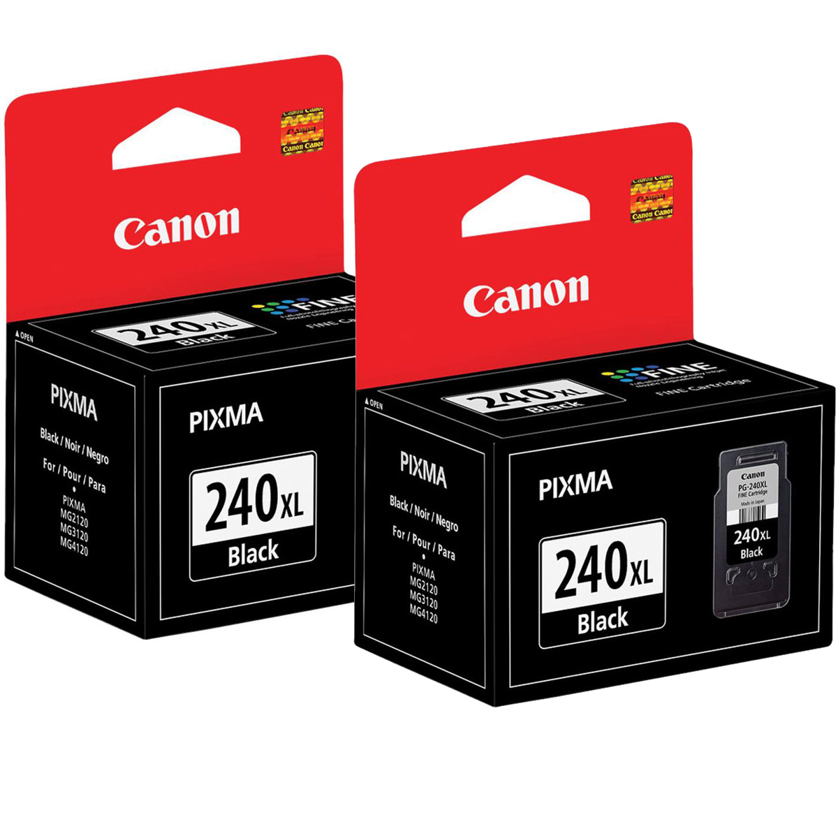 

Canon PG-240XL 11ml Black Ink Cartridge for Select PIXMA Printers, 2-Pack