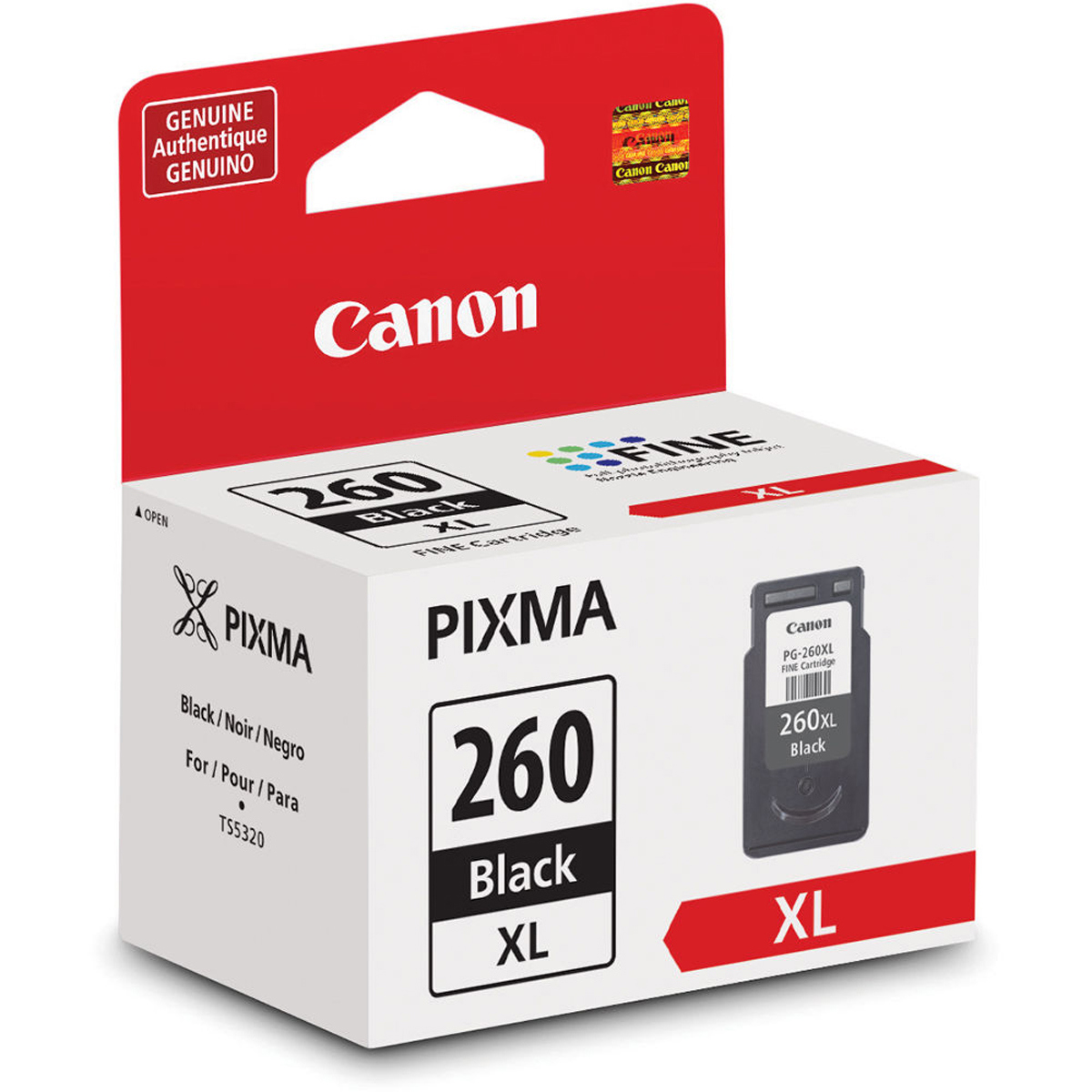 

Canon PG-260XL Black Ink Cartridge for Select PIXMA TR, TS Series Printers