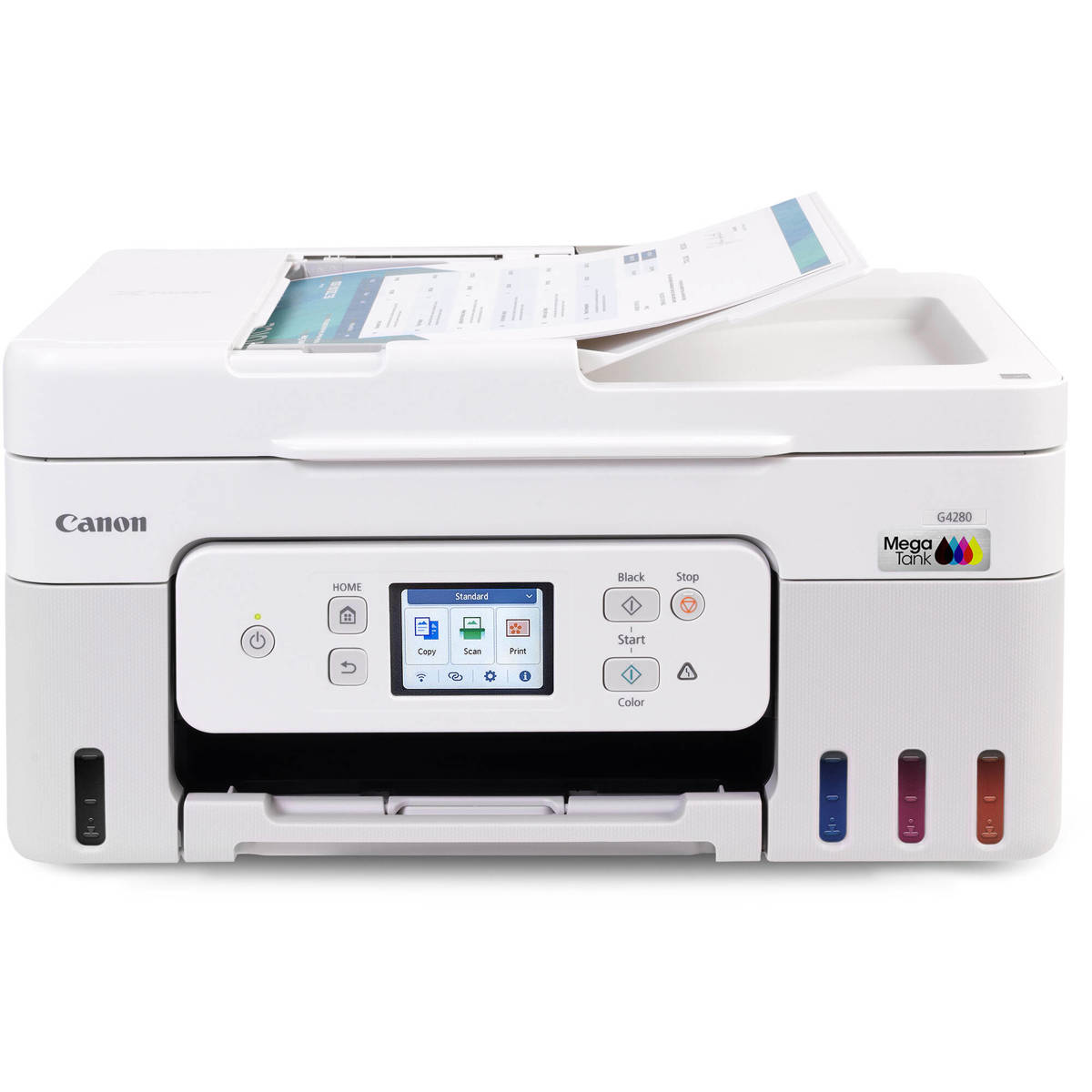 

Canon MegaTank PIXMA G4280 Wireless All-In-One Duplex Color Inkjet Printer